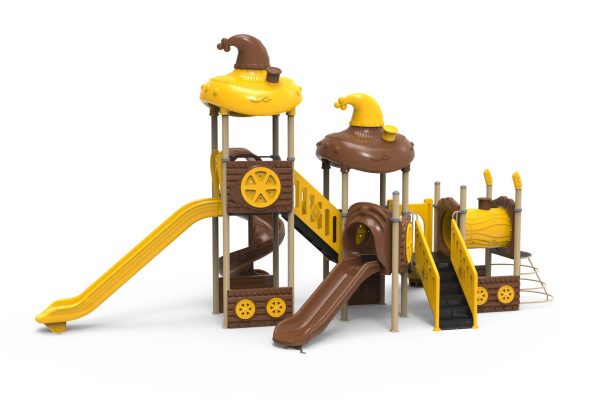 Vonat és robot játszóvár - BLC1003 - Image 2