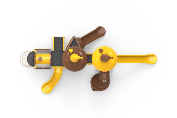 Vonat és robot játszóvár - BLC1003 - Image 3