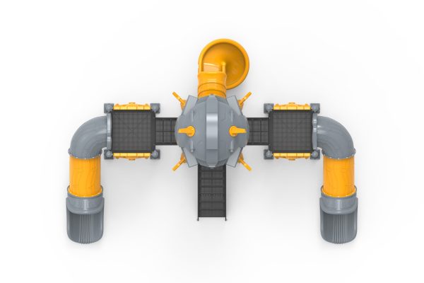 Vonat és robot játszóvár - BRB1101 - Image 3