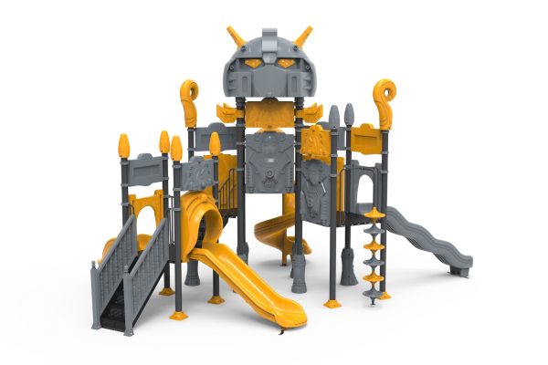 Vonat és robot játszóvár - BRB1103 - Image 2