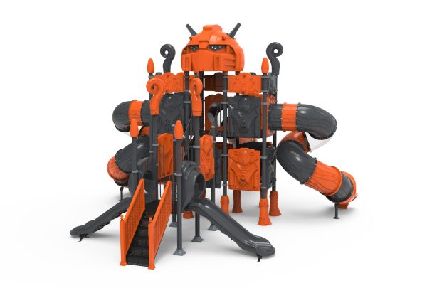 Vonat és robot játszóvár - BRB1104 - Image 2
