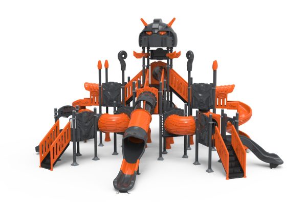 Vonat és robot játszóvár - BRB1105 - Image 2