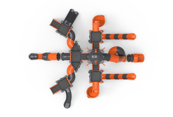 Vonat és robot játszóvár - BRB1105 - Image 3