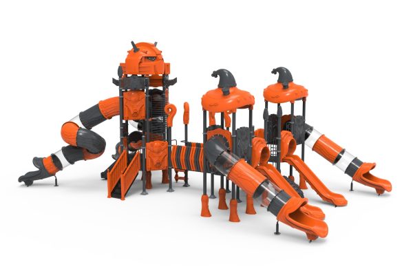 Vonat és robot játszóvár - BRB1106 - Image 2