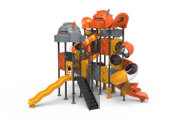 Vonat és robot játszóvár - BRB1107 - Image 2