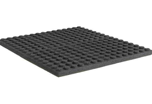 Osztott gumiburkolat 1000x1000 mm - zöld - Image 3