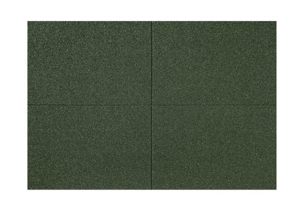 Osztott gumiburkolat 1000x1000 mm - zöld