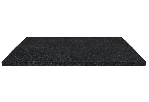 Crossfit gumiburkolat 1000x1000 mm - fekete - Image 2