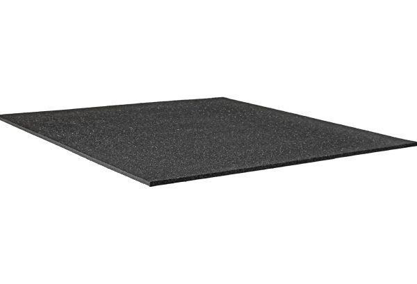 Fitness gumiburkolat 1000x1000 mm - fekete - Image 3